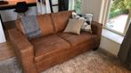 Leren bank, cognac kleur, Ophalen, Gebruikt, 150 tot 200 cm, Tweepersoons