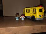 Fisher-Price Little People Kleine Schoolbus, Kinderen en Baby's, Speelgoed | Fisher-Price, Ophalen of Verzenden, Zo goed als nieuw
