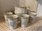 Vintage Pools Servies - Kan en 5 Bekers, Ophalen of Verzenden