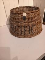 Riviera Maison Rattan lampekap., Ophalen of Verzenden, Zo goed als nieuw, Rechthoekig, Minder dan 25 cm