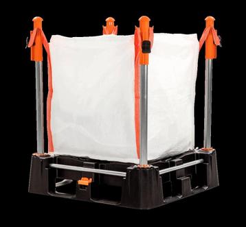 5 bigbag houders/rek  beschikbaar voor biedingen