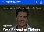 Yves Berendse Ziggo Dome 2x zitplaatsen naast elkaar 28 juni, Twee personen, Juni, Levenslied