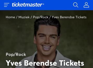 Yves Berendse Ziggo Dome 2x zitplaatsen naast elkaar 28 juni beschikbaar voor biedingen