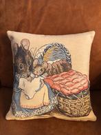Beatrix Potter Muis Kussen Hunca Munca, Nieuw, Ophalen of Verzenden, Nieuw, Overige kleuren, Vierkant