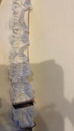 Witte kanten bretels galgen, Ophalen of Verzenden, Gebruikt