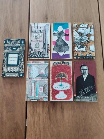 7 vintage mini boekjes met kunstzinnige kaft. / Junkjournal beschikbaar voor biedingen