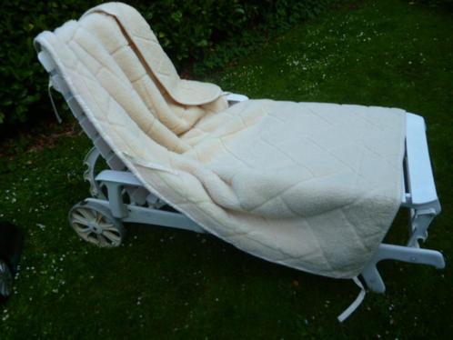 wollen winter onderdeken 220 x 135 cm royaal 1 pers zgan, Huis en Inrichting, Slaapkamer | Beddengoed, Zo goed als nieuw, Deken of Dekbed