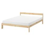 NEIDEN + LUROY bed ikea, Huis en Inrichting, Overige kleuren, Tweepersoons, Zo goed als nieuw, IKEA