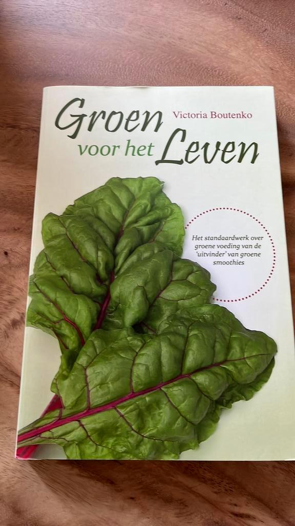 Victoria Boutenko - Groen voor het leven, Boeken, Gezondheid, Dieet en Voeding, Zo goed als nieuw, Ophalen of Verzenden