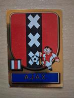 Panini Voetbal 82 Embleem Ajax, Ophalen of Verzenden, Zo goed als nieuw, Ajax, Poster, Plaatje of Sticker