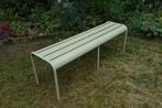 Fermob Luxembourg bankje - 145cm - willow/tilleul, Tuin en Terras, Tuinstoelen, Ophalen, Gebruikt, Aluminium
