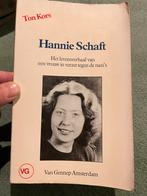 Hannie Schaft  van een vrouw in verzet tegen de nazi’s, Ophalen of Verzenden, Tweede Wereldoorlog, Zo goed als nieuw, Overige onderwerpen