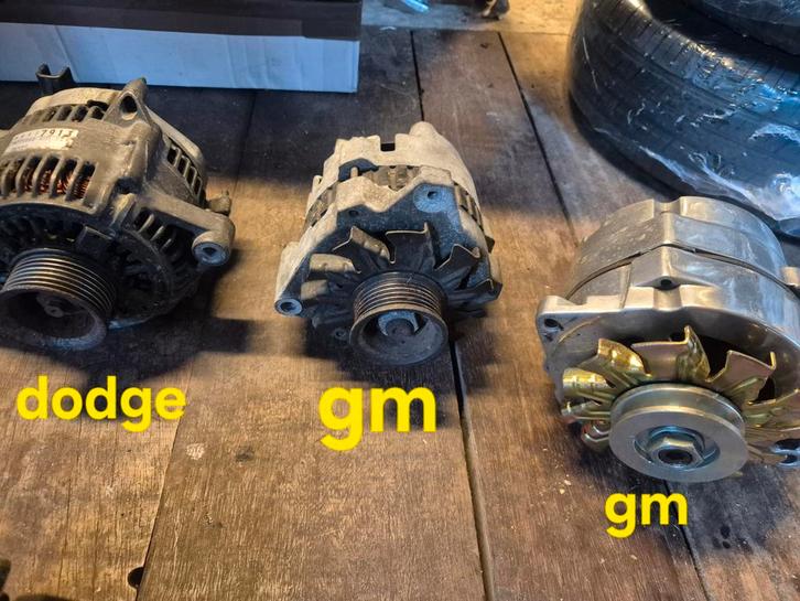 Dynamo's: VW, Dodge, Chrysler, GM - Gereviseerd, Auto-onderdelen, Motor en Toebehoren, Amerikaanse onderdelen, Volkswagen, Chrysler