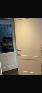 Deuren ( binnen ) 4 stuks waarvan 1 met glas in lood, Ophalen, Gebruikt, 80 tot 100 cm, Binnendeur