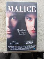 Malice (videoband) met Alec Baldwin en Nicole Kidman, Gebruikt, Ophalen of Verzenden