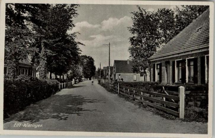Elft Wieringen st 1939 uitg J. Timmerman, Verzamelen, Ansichtkaarten | Nederland, Gelopen, Noord-Holland, 1920 tot 1940, Verzenden