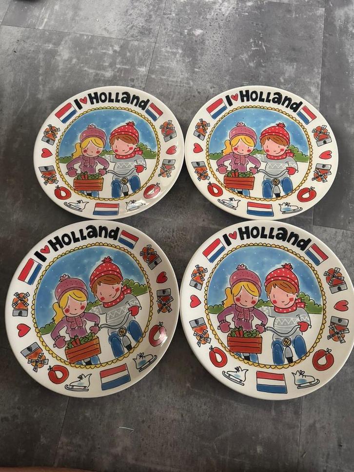 Blond Amsterdam dinerborden - Set van 4, Huis en Inrichting, Keuken | Servies, Zo goed als nieuw, Bord(en), Blond Amsterdam, Aardewerk