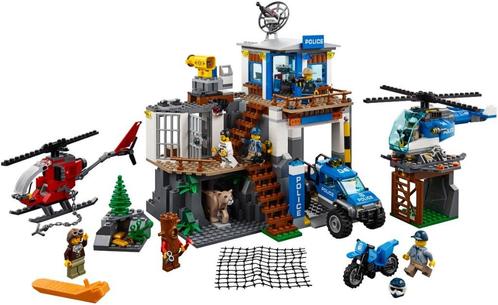 60174 - City: Mountain Police Headquarters, Kinderen en Baby's, Speelgoed | Duplo en Lego, Nieuw, Ophalen of Verzenden