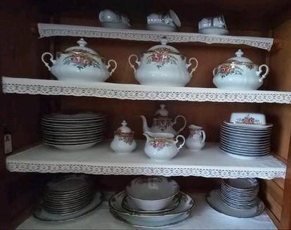 Servies Winterling porselein als nieuw compleet high tea💗, Antiek en Kunst, Antiek | Servies compleet, Ophalen