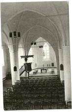 AK Sleen - Ned. Herv. Kerk, interieur, Verzamelen, Ansichtkaarten | Nederland, Verzenden, 1940 tot 1960, Ongelopen, Drenthe