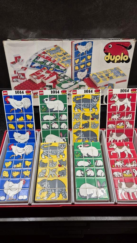 Vintage Duplo Lego set 1014, mosaic. Originele doos! 6B14, Kinderen en Baby's, Speelgoed | Duplo en Lego, Gebruikt, Ophalen of Verzenden