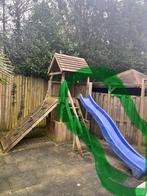 Glijbaan (en hout) speelhuis gratis af te halen, Ophalen, Gebruikt, Glijbaan