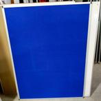 Prikbord 90x120 cm blauw ( licht bord ), Ophalen