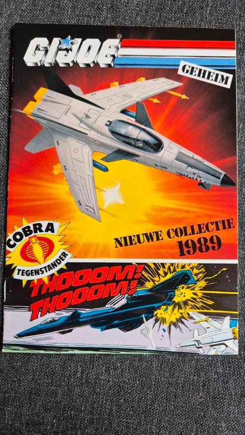 Vintage Hasbro G.I. Joe folder strip 1989, Boeken, Strips | Comics, Zo goed als nieuw, Eén comic, Amerika, Ophalen of Verzenden