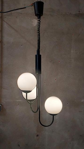 Vintage verstelbare hanglamp elco lite space age beschikbaar voor biedingen