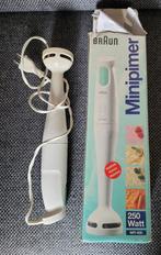 Braun mimipiner 250 watt MR400 staafmixer, Huis en Inrichting, Ophalen of Verzenden, Gebruikt