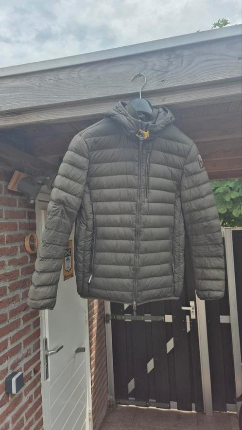 Parajumpers donker groen dons jas maat M origineel!, Kleding | Heren, Jassen | Zomer, Gedragen, Maat 48/50 (M), Groen, Ophalen of Verzenden