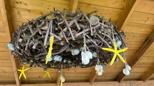 Kransen van takken, Huis en Inrichting, Lampen | Kroonluchters, Ophalen