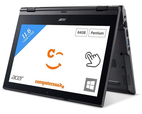 Acer TravelMate Spin B1 TMB118-G2-RN-P5CU/Intel Pentium 1.1G, Computers en Software, Windows Laptops, Refurbished, 12 inch, 2 tot 3 Ghz