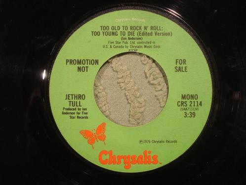 Jethro Tull 7" Vinyl Single: ‘Too old to Rock ‘n‘ Roll’ (USA, Cd's en Dvd's, Vinyl Singles, Gebruikt, Single, Rock en Metal, 7 inch