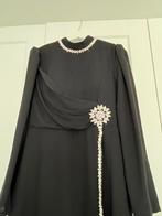 Abiye, Kleding | Dames, Gelegenheidskleding, Galajurk, Zwart, Maat 42/44 (L), Ophalen of Verzenden