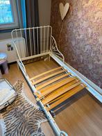 IKEA Minnen Meegroei Bed  80-200, Huis en Inrichting, Slaapkamer | Bedden, Ophalen, Eenpersoons, Wit, 80 cm