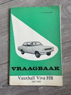 Vraagbaak Vauxhall Viva HB 1967-1968, Auto diversen, Ophalen of Verzenden