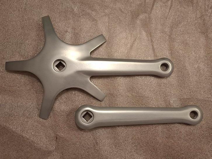 Mavic 631 Starfish Crankstel 175mm en onderdelen, Sport en Fitness, Wielrennen, Gebruikt, Ophalen of Verzenden