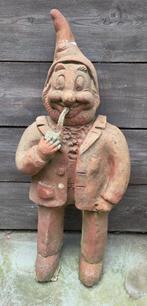 Terracotta tuinkabouter 78 cm, Ophalen, Gebruikt, Overige materialen, Tuinkabouter