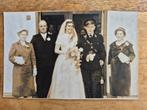 Foto trouwerij Politie Rijkspolitie 1946-1967, Ophalen of Verzenden, Overige soorten, Nederland, Foto of Poster