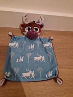 Knuffeldoekje Frozen rendier Sven doekje blauw bruin K7756, Kinderen en Baby's, Speelgoed | Knuffels en Pluche, Ophalen of Verzenden