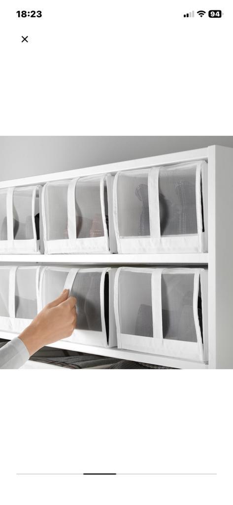 SKUBB Schoenendoos Wit - 12 stuks, Huis en Inrichting, Kasten | Schoenenrekken, Nieuw, Ophalen of Verzenden
