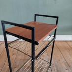 Vintage Midcentury Rekje/Bijzettafeltje, Verzamelen, Retro, Ophalen of Verzenden, Huis en Inrichting