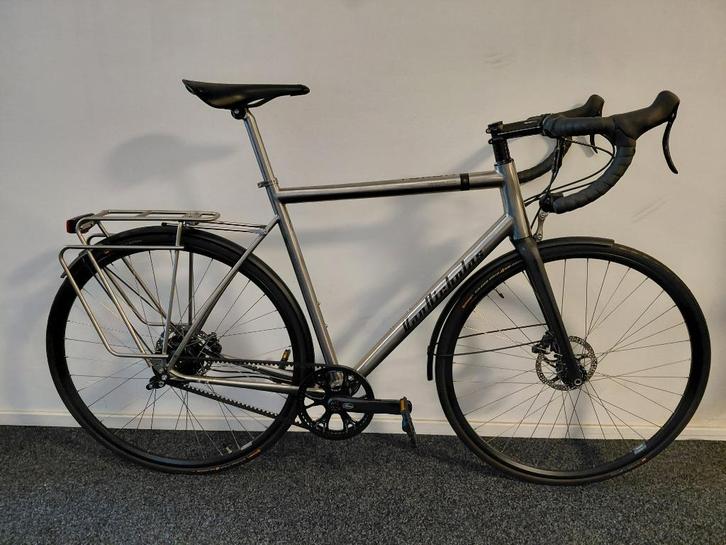 Van Nicholas Yukon Framemaat L Nieuw! Titanium, Rohloff, Fietsen en Brommers, Fietsen | Racefietsen, Nieuw, Overige merken, 10 tot 15 versnellingen