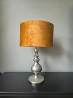 Tafellamp zilver / okergeel merk Light & Living, Ophalen, Zo goed als nieuw, Metaal, 50 tot 75 cm