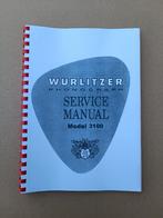 Service Manual: Wurlitzer 3100 (1967) jukebox nieuw !!, Verzamelen, Verzenden, Nieuw, 1950 tot 1960, Seeburg