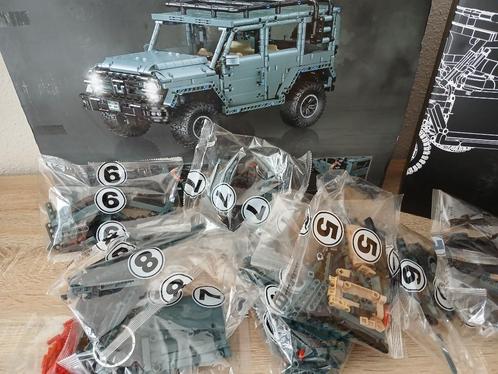 Terrein wagen 50 cm in bouwstenen essemblage, Hobby en Vrije tijd, Modelbouw | Auto's en Voertuigen, Nieuw, Auto, Overige merken