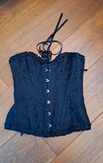 Zwarte Body of Korset maat s, Onbekend, Ophalen of Verzenden, Zwart, Body of Korset