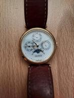 Gucci unisex horloge (Moonphase Quartz Watch), Overige merken, Polshorloge, Ophalen of Verzenden, Leer