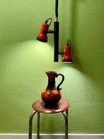 Oranje spot hanglamp lengte 30 cm, Huis en Inrichting, Lampen | Hanglampen, Ophalen of Verzenden, Gebruikt, Minder dan 50 cm